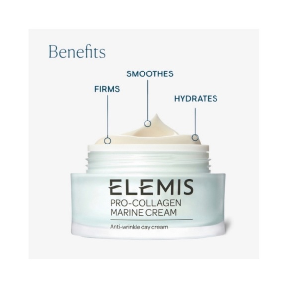 📉 $39 ELEMIS Pro-Collagen Marine Cream - 1 oz NIB FRESH! - Picture 3 of 6